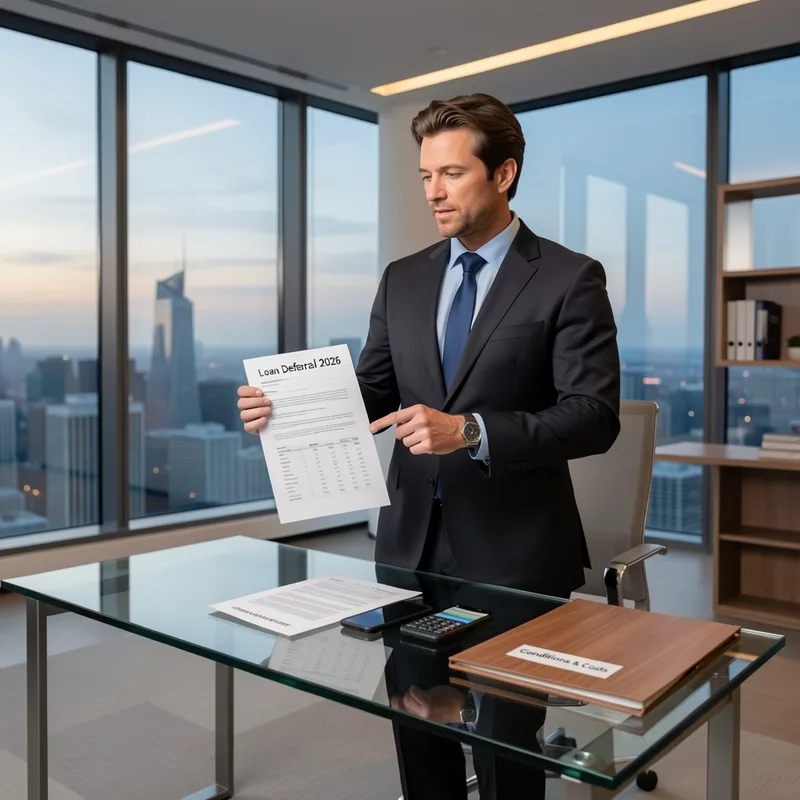 Report d'échéance de prêt professionnel : conditions, coût et démarches en 2026